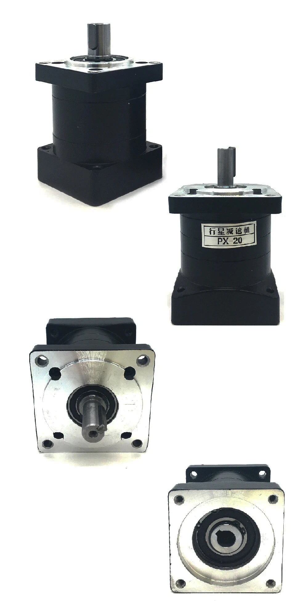 Planetary Gearbox Ratio 5:1/10:1/20:1/50:1/100:1 For Nema 34 86mm Stepper Motor Reducer 14mm Input 16mm Output Step-down Gearbox