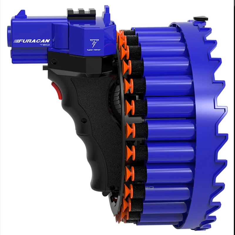New Suction Cup EVA Bomb Kids Gun Toys Electric Bracelet Soft Bullet Gun Burst Shooting Game Sponge Soft Bullet Weapon Foam Dart