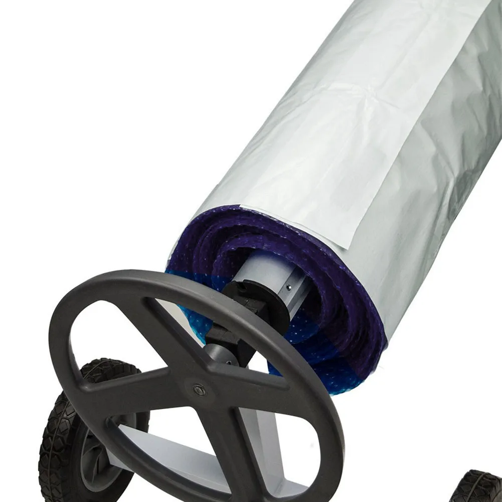 550X96cm Swimming Pool Cover Outdoor Waterproof UV Protective Pool Solar Roller Reel Protective Cover Solar Blanket Pool Tool