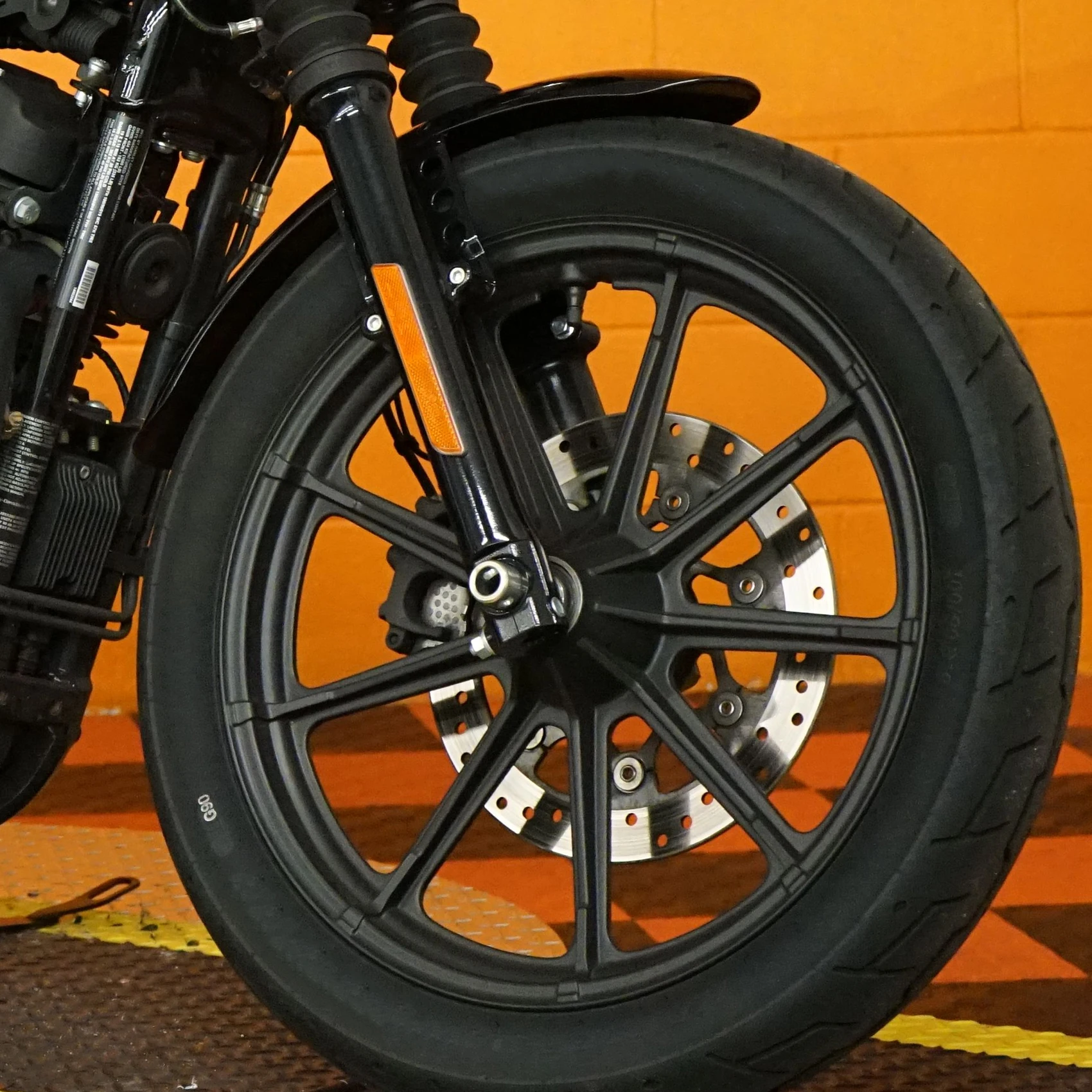 Iron Front Fender Mudguard Cover For Harley Sportster XL 883 1200 Motorcycle