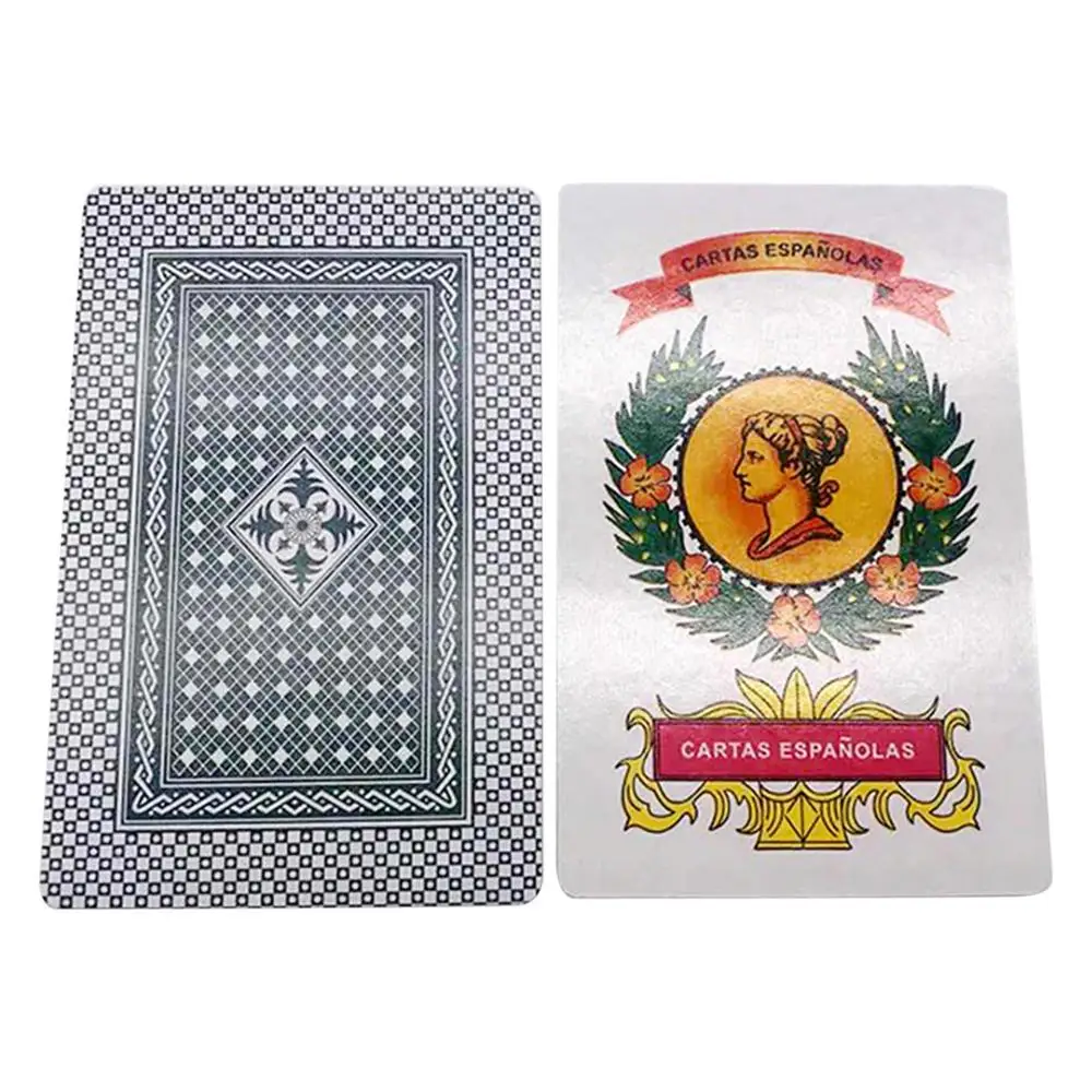 50 Cards Deck Spanish Playing Cards Magic Props Family Party Board Game Poker Cards Game