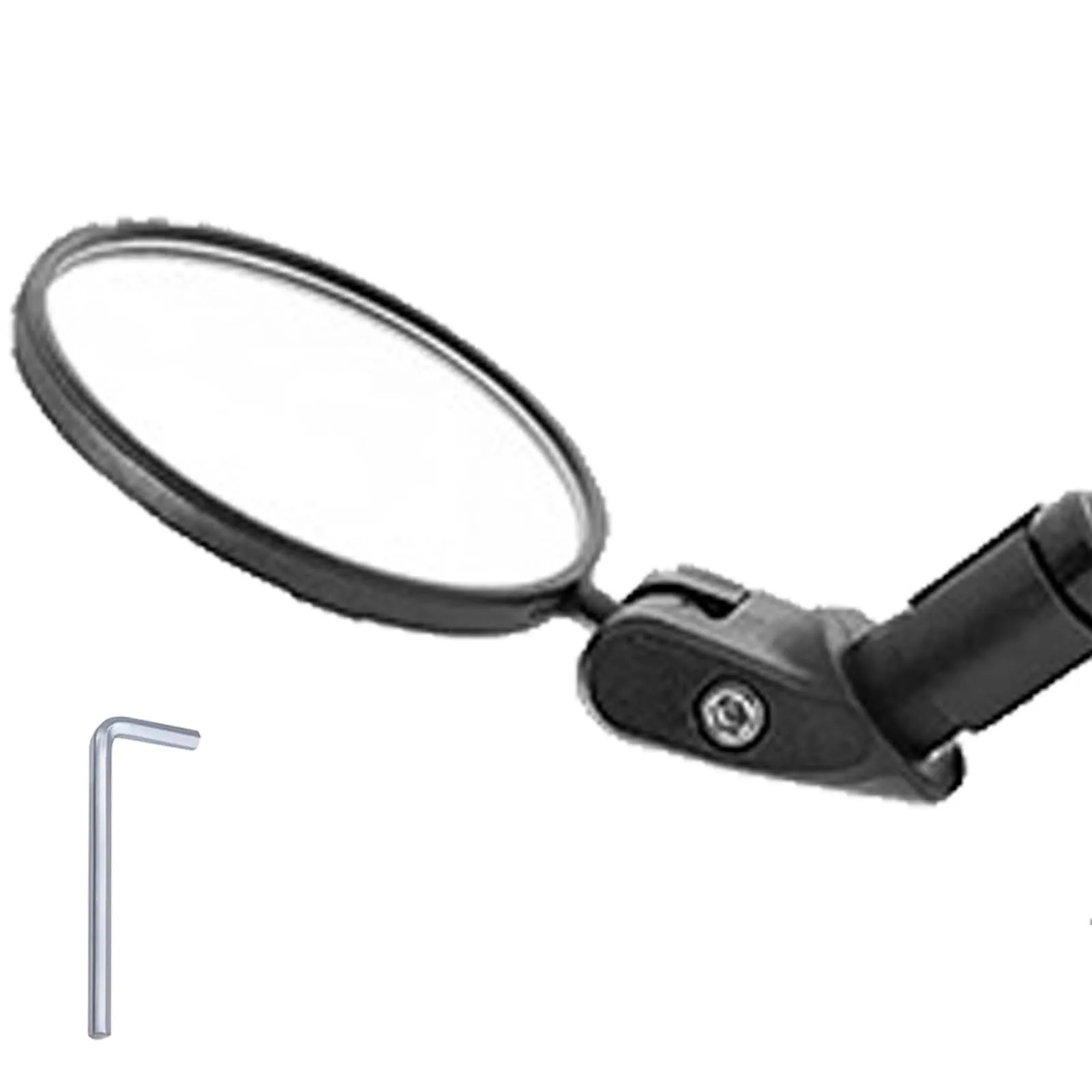Bike Rearview Mirror 360 Degree Adjustable Bicycle Handlebar Mirror Cycling Rear View Mirrors With Hexagon Wrench Bike Accessory