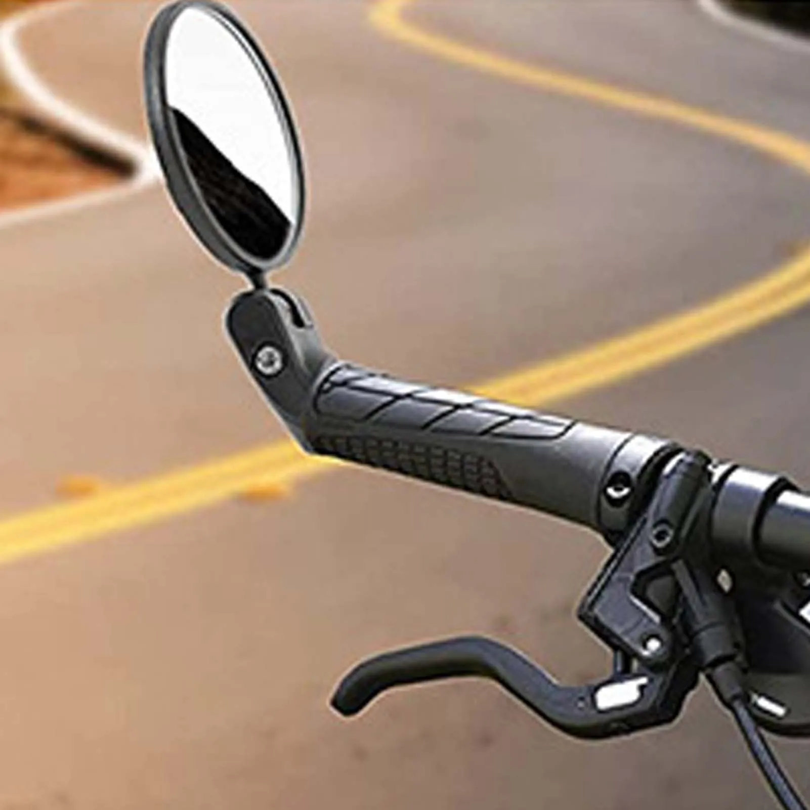 Bike Rearview Mirror 360 Degree Adjustable Bicycle Handlebar Mirror Cycling Rear View Mirrors With Hexagon Wrench Bike Accessory