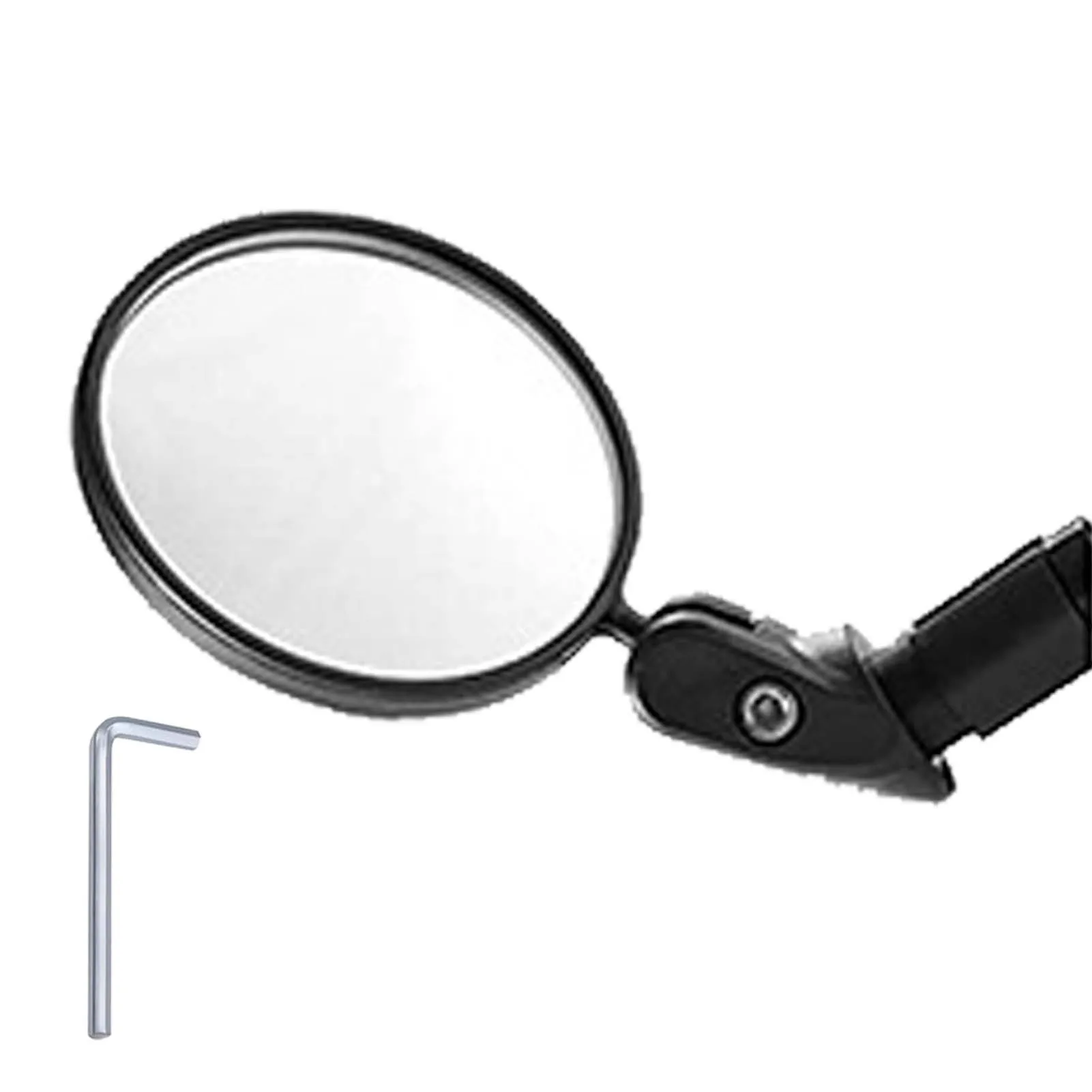 Bike Rearview Mirror 360 Degree Adjustable Bicycle Handlebar Mirror Cycling Rear View Mirrors With Hexagon Wrench Bike Accessory
