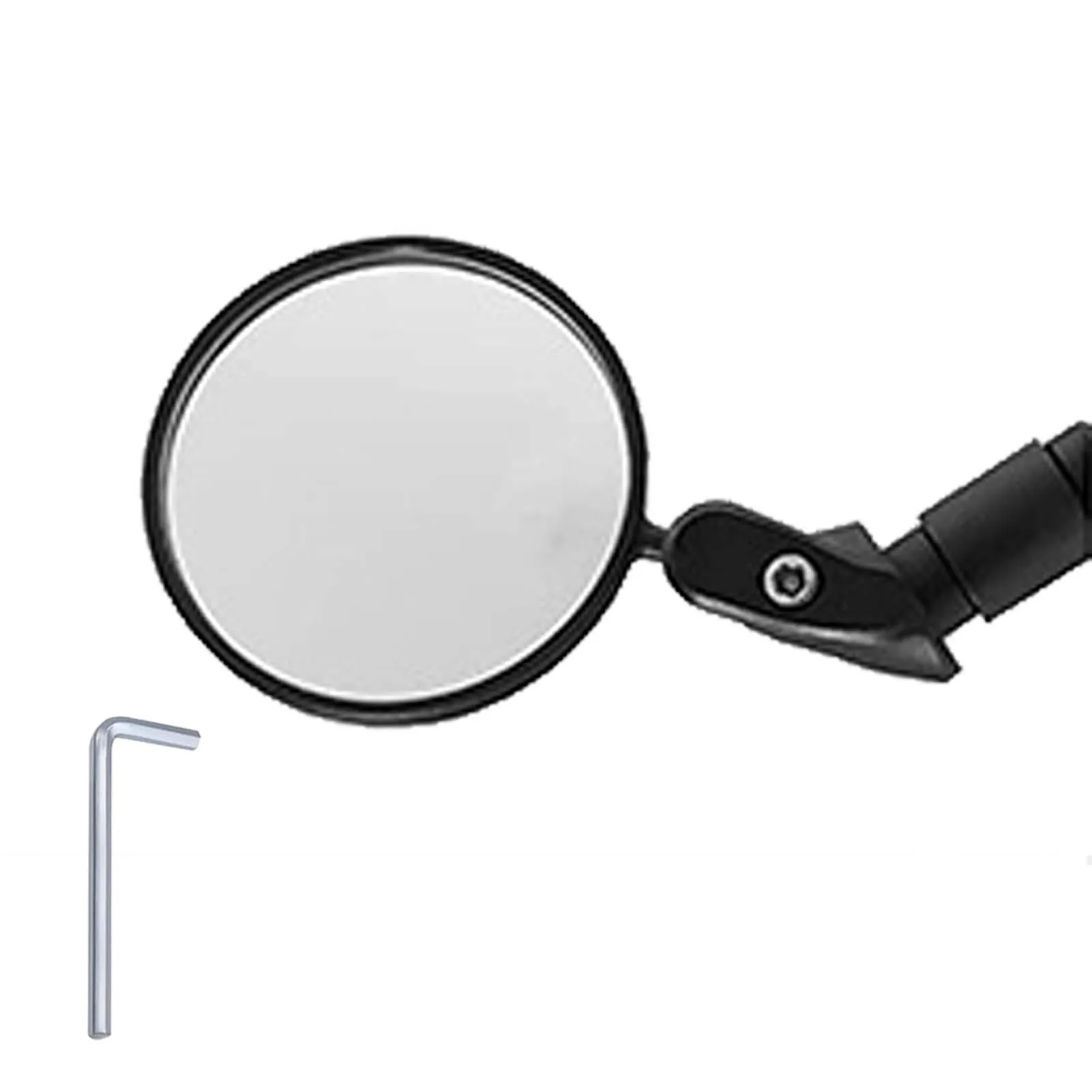 Bike Rearview Mirror 360 Degree Adjustable Bicycle Handlebar Mirror Cycling Rear View Mirrors With Hexagon Wrench Bike Accessory