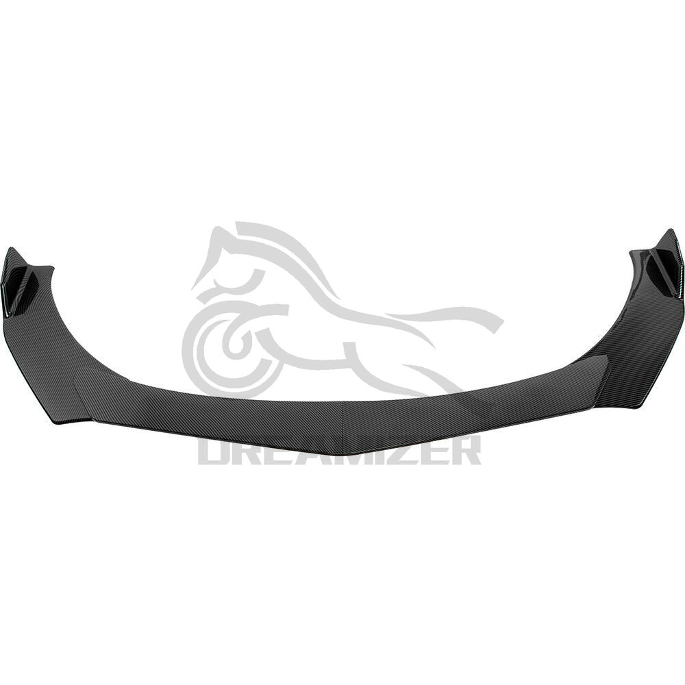 for Toyota Corolla Hatchback Car Front Bumper Lip Body Kit Spoiler Canard Splitter Diffuser Protector Covers with Strut Rod