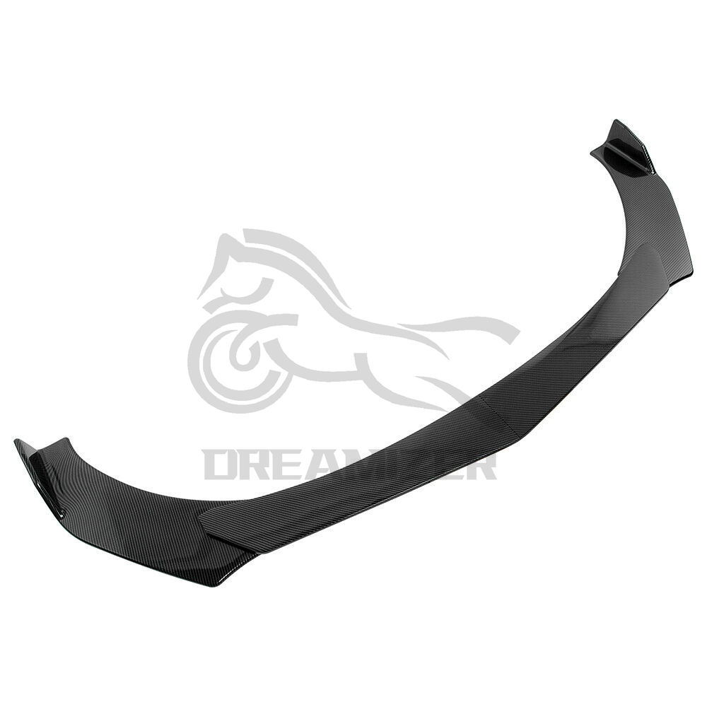 for Toyota Corolla Hatchback Car Front Bumper Lip Body Kit Spoiler Canard Splitter Diffuser Protector Covers with Strut Rod
