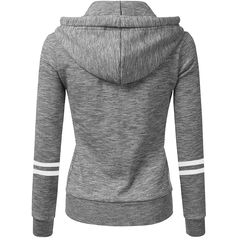 Women Winter Polyester Hoody Jackets Top Quality Windproof Jackets Outdoor Thick Fabric Jogging Jacket