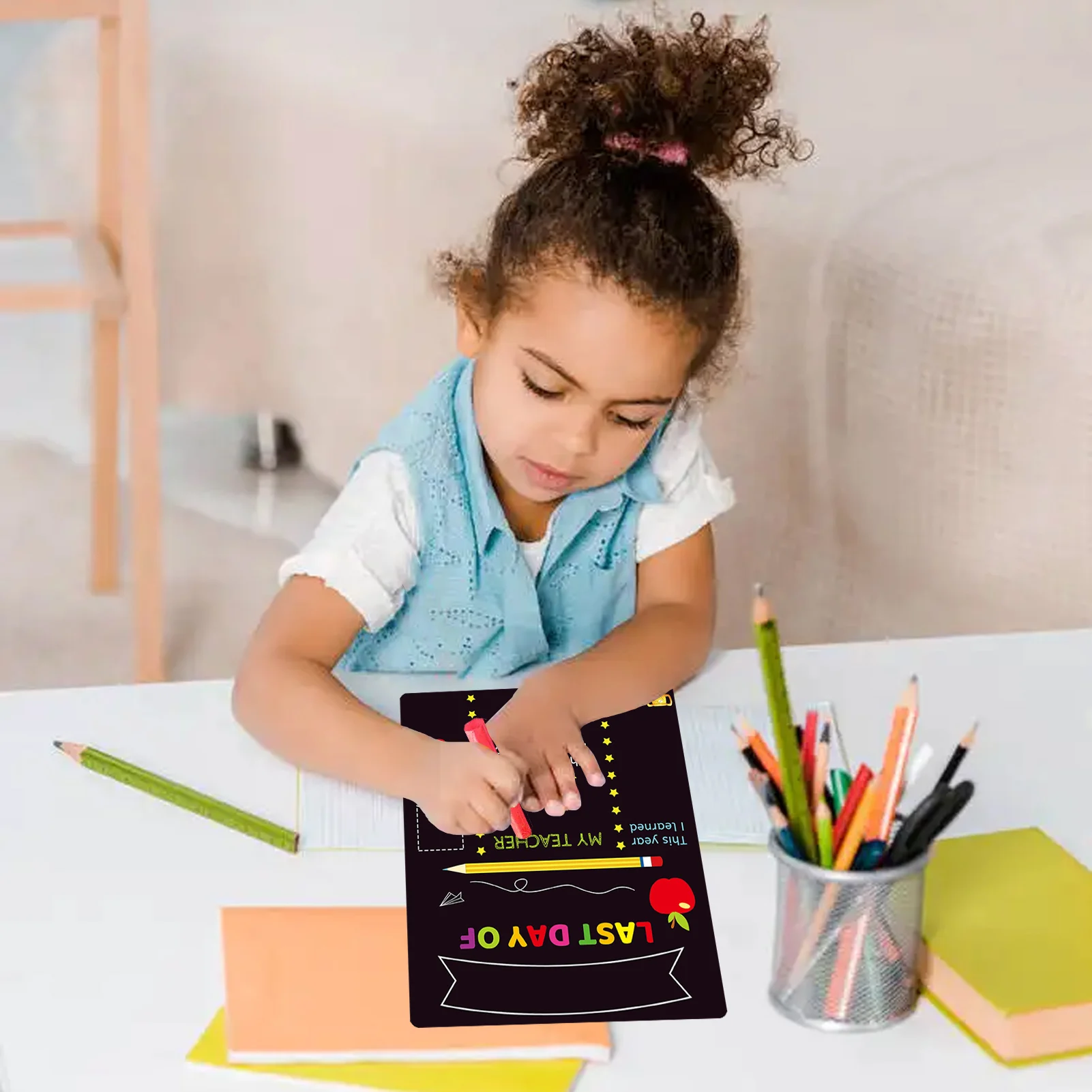 First Day Of School Board 10 X 12 Double-Sided First And Last Day Of School Board Reusable Back To School Sign Photo Prop Back