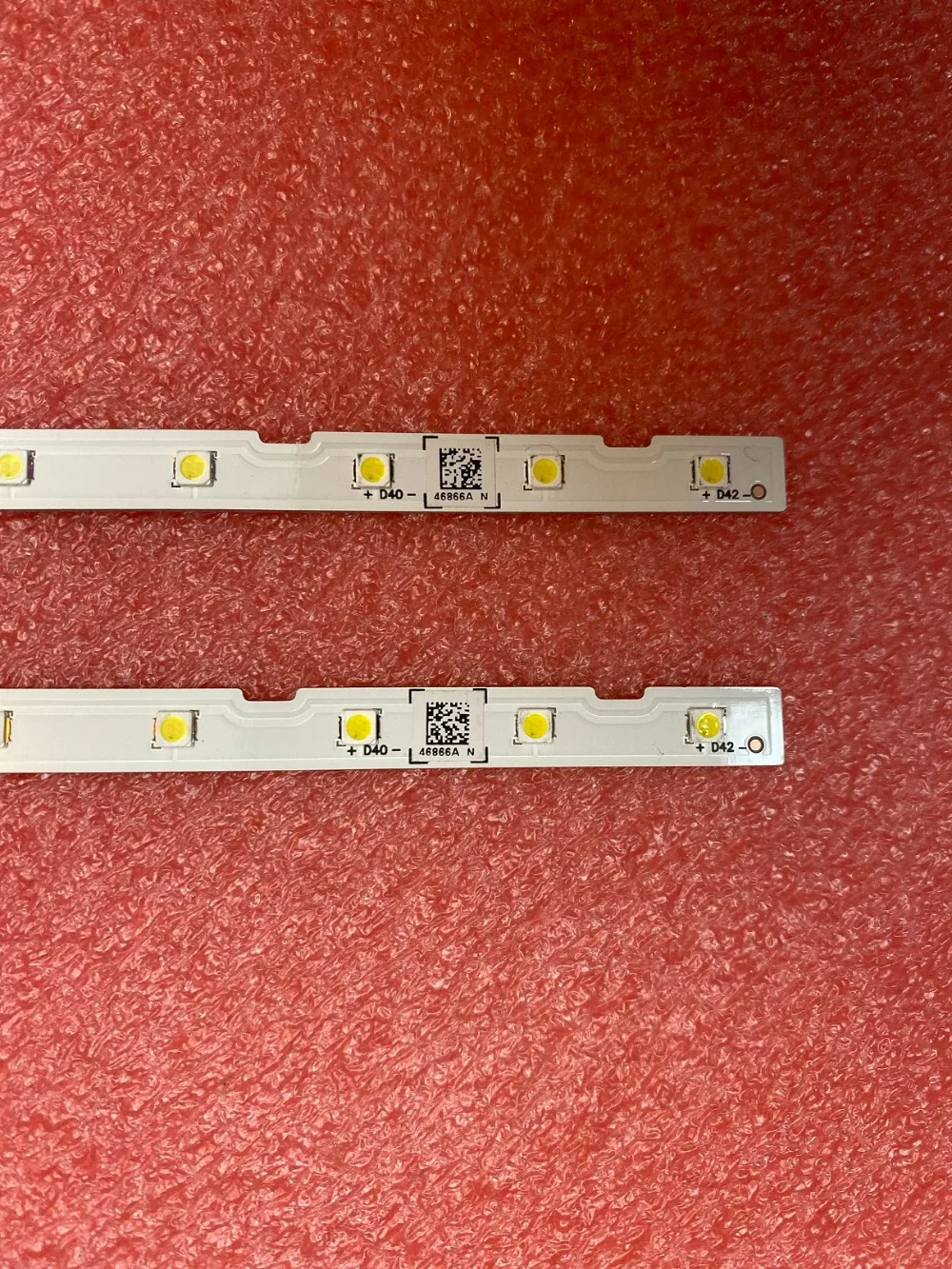 LED Strip For Samsung UE58NU7105 UE58NU7015K UE58NU7170 UE58NU7100 UE58RU7100 UN58NU7100 UA58NU7100 UN58UN7100G BN96-46866A