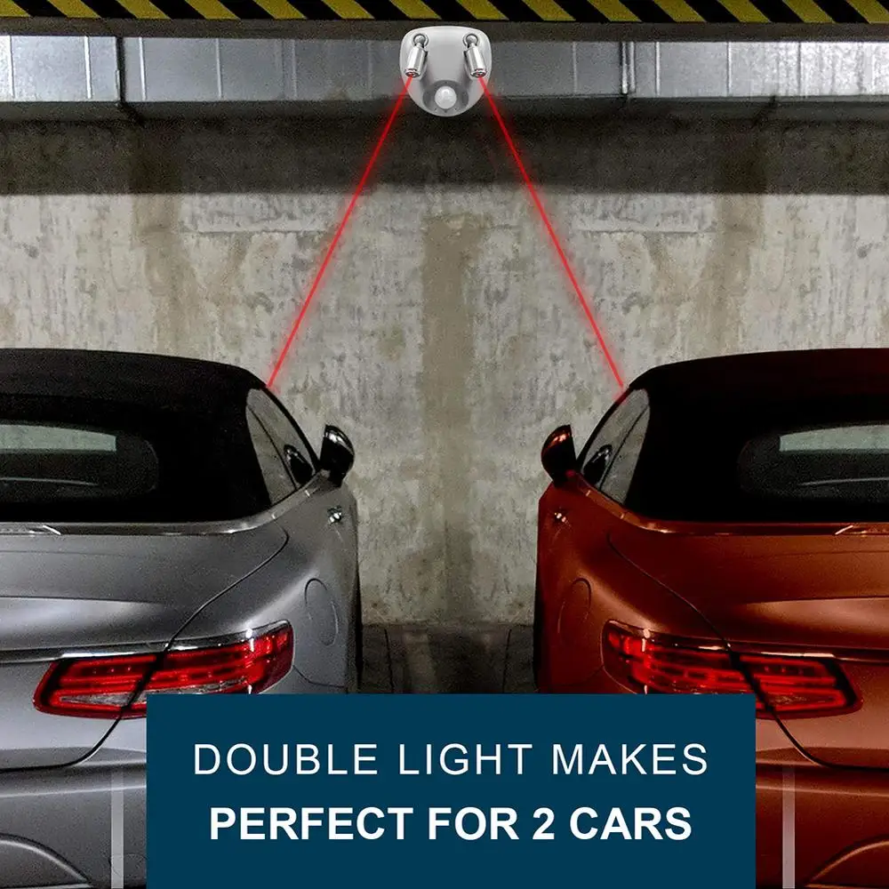 Laser Parking Meter Car Garage Ceiling Location Positioning Correction Parking Sensor Aid Monitor System 360-degree Adjustable
