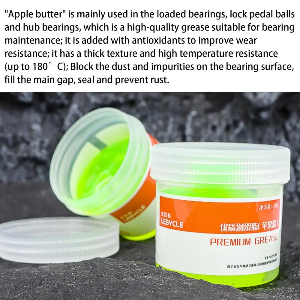 Bicycle Repair Tool Butter Bike Grease 50g Motor Bearing Bike Repair Maintenance Lubricating Grease