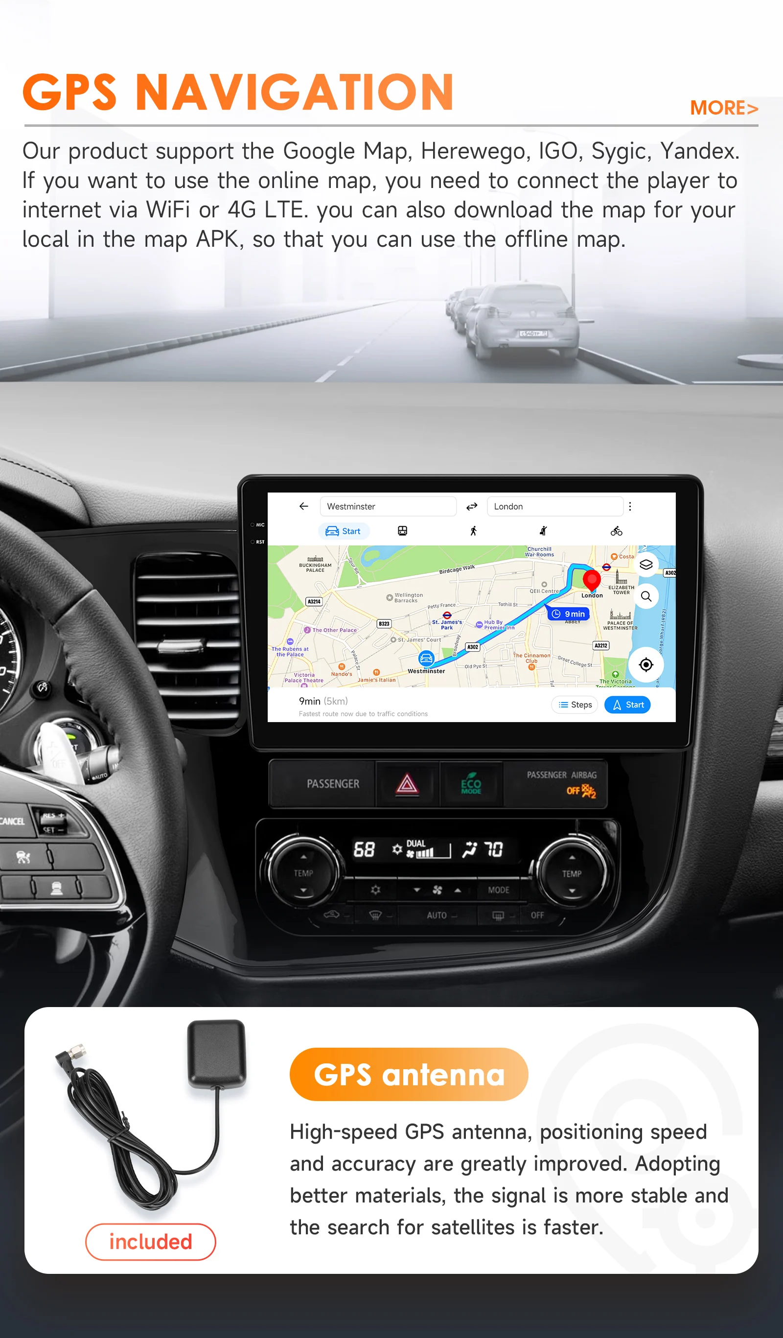 6115 Android 12 Autoradio dsp Carplay For Mitsubishi Outlander 3 GF0W GG0W 2012-2018 Multimedia Video Player GPS Stereo 2din 4G
