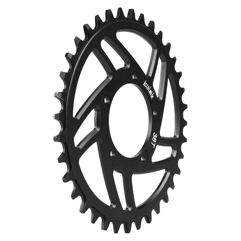 Varstrom 36T Bike Bicycle Chainwheel 36 Teeth Chainring Replacement For BAFANG BBS01 BBS02 BBS01B BBS02B Mid Drive Motor Parts