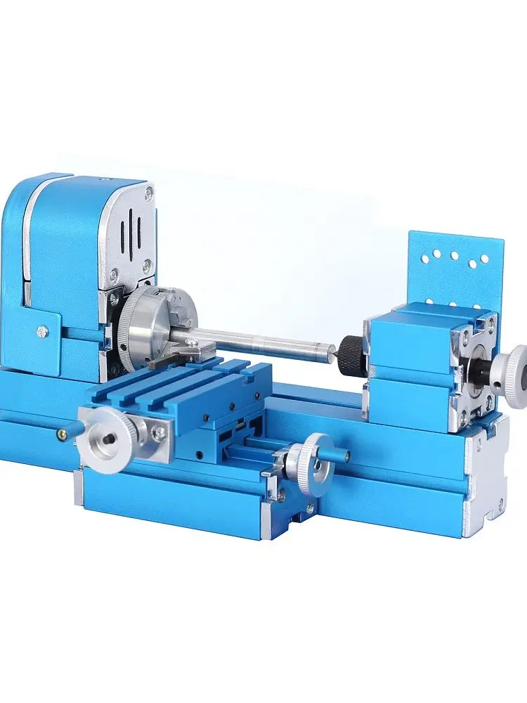 DIY BigPower Mini Metal Rotating Lathe, 24W 10000r/min Motor, Standardized Children Education Best Gift