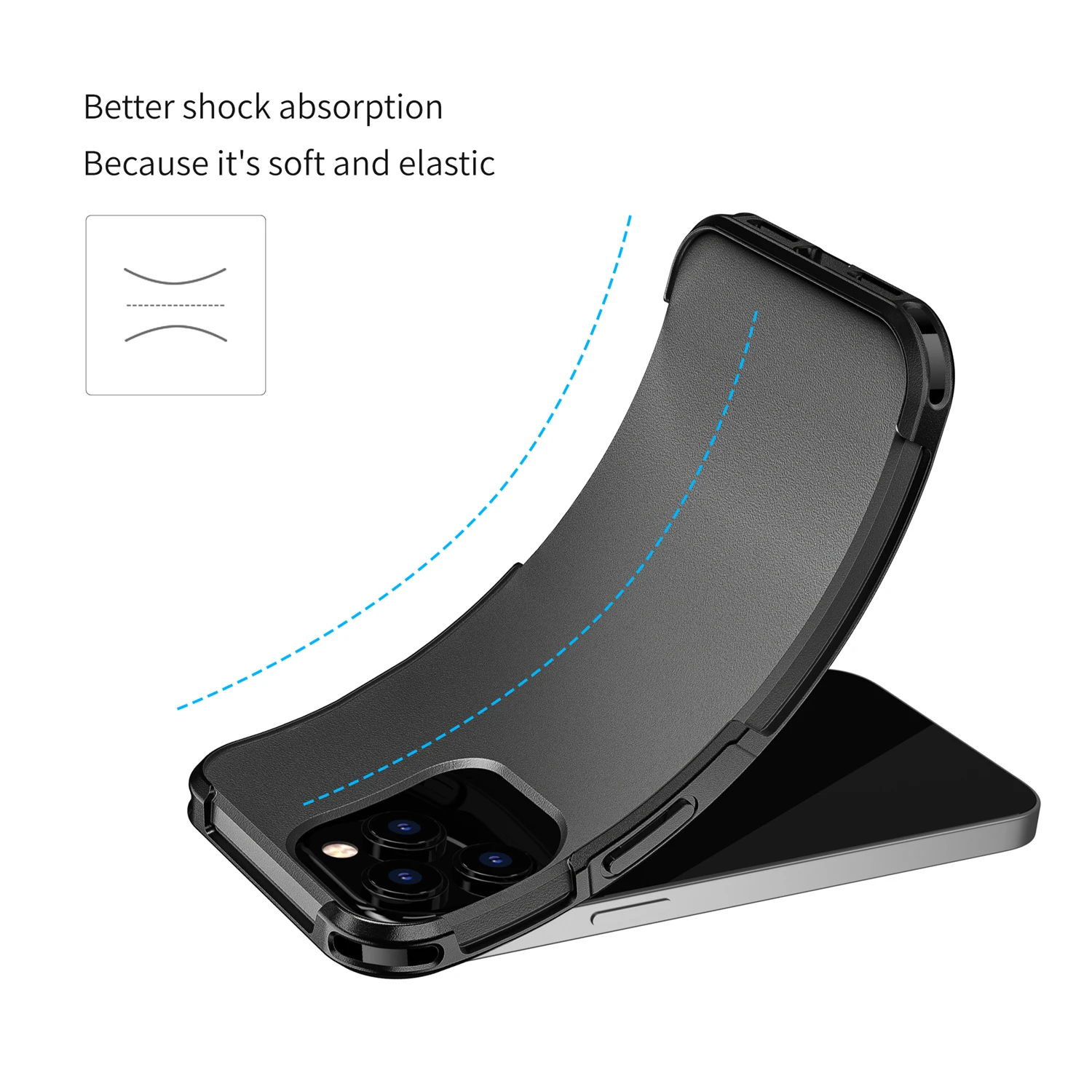 Magnetic Case for iPhone 14 13 Pro Max Case MIL-Grade Drop Tested & Compatible with MagSafe Back Anti-Fingerprint Anti-Scratch