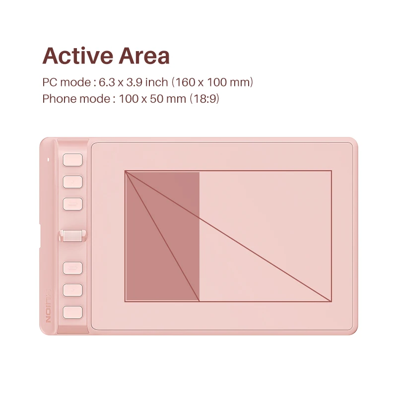 Multi-colored Graphics Tablets Huion Inspiroy 2 S/M/L Digital Tablet Professional Design Drawing Tablet Portable Signature Pad