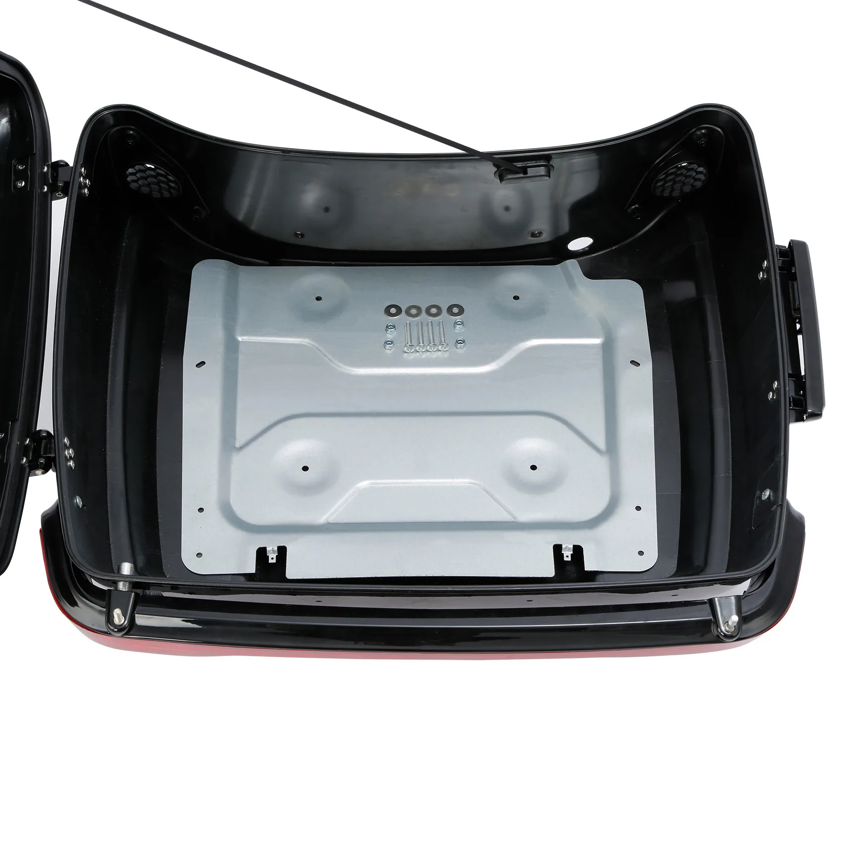 King Trunk 2 Up Mount Rack For Harley Street Glide Road King CVO Special 2014-2023 Motorcycle