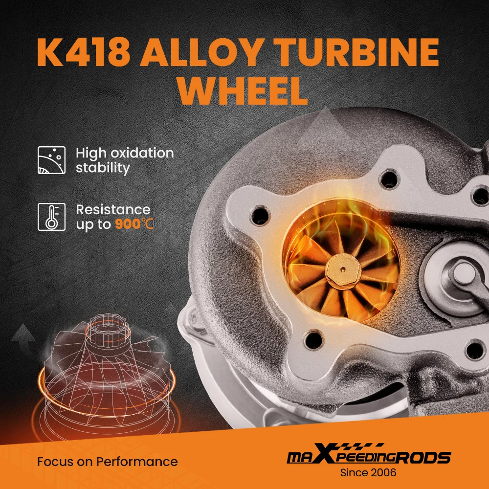 T25 T28 GT2871 2860 Turbo .64 For Nissan S13 S14 S15 Small Engine Turbocharger for 1.5L-2.0L up to 400BHP