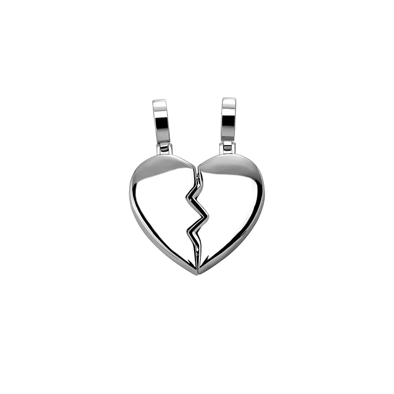 JINAO Custom Heart Shaped Photo Picture Frame Pendant For Necklace Jewelry Couple Valentine's Day Gift Romantic