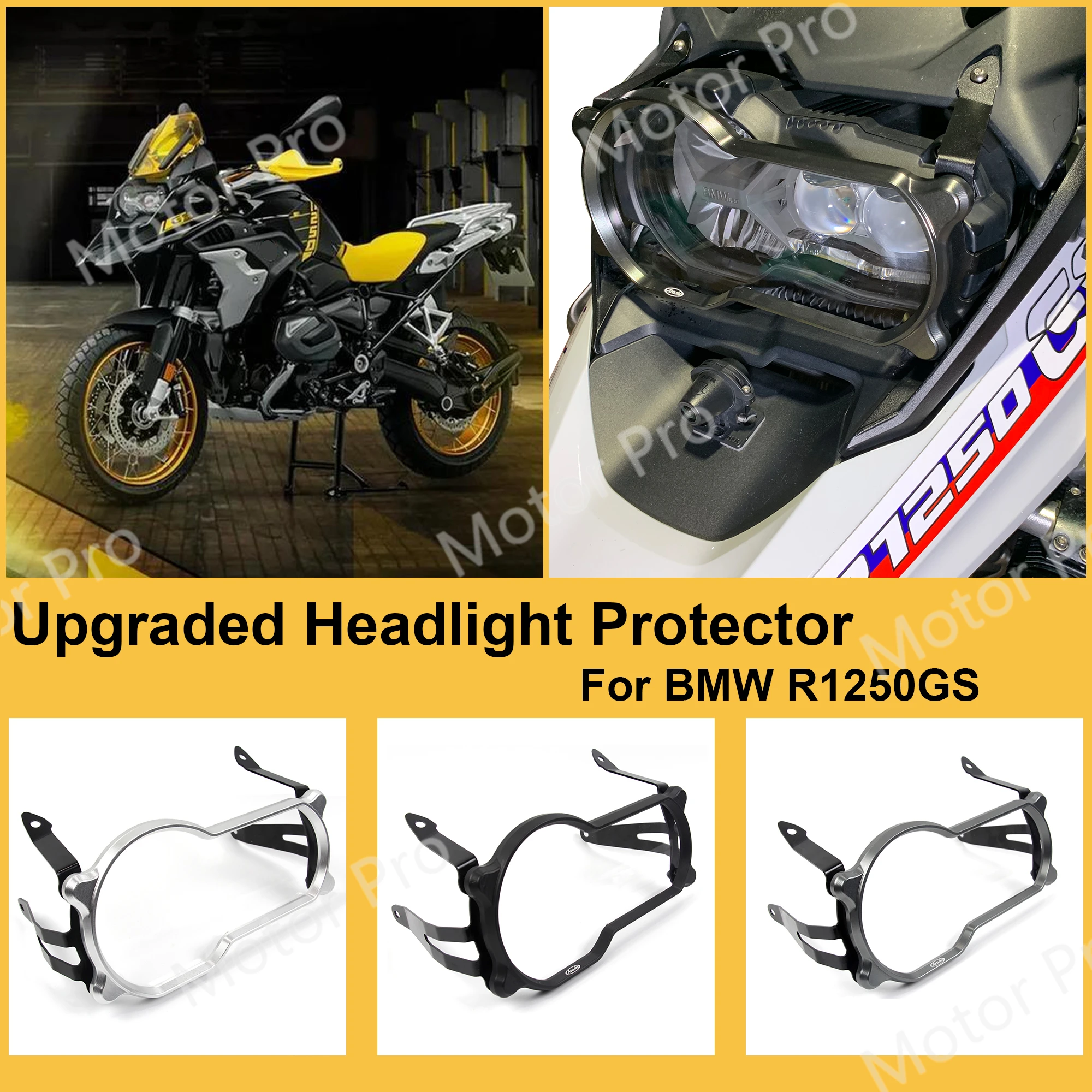 Motorcycle Headlight Cover Guard Protector For BMW R1250GS 2019 2020 2021 2022 2023 Accessories