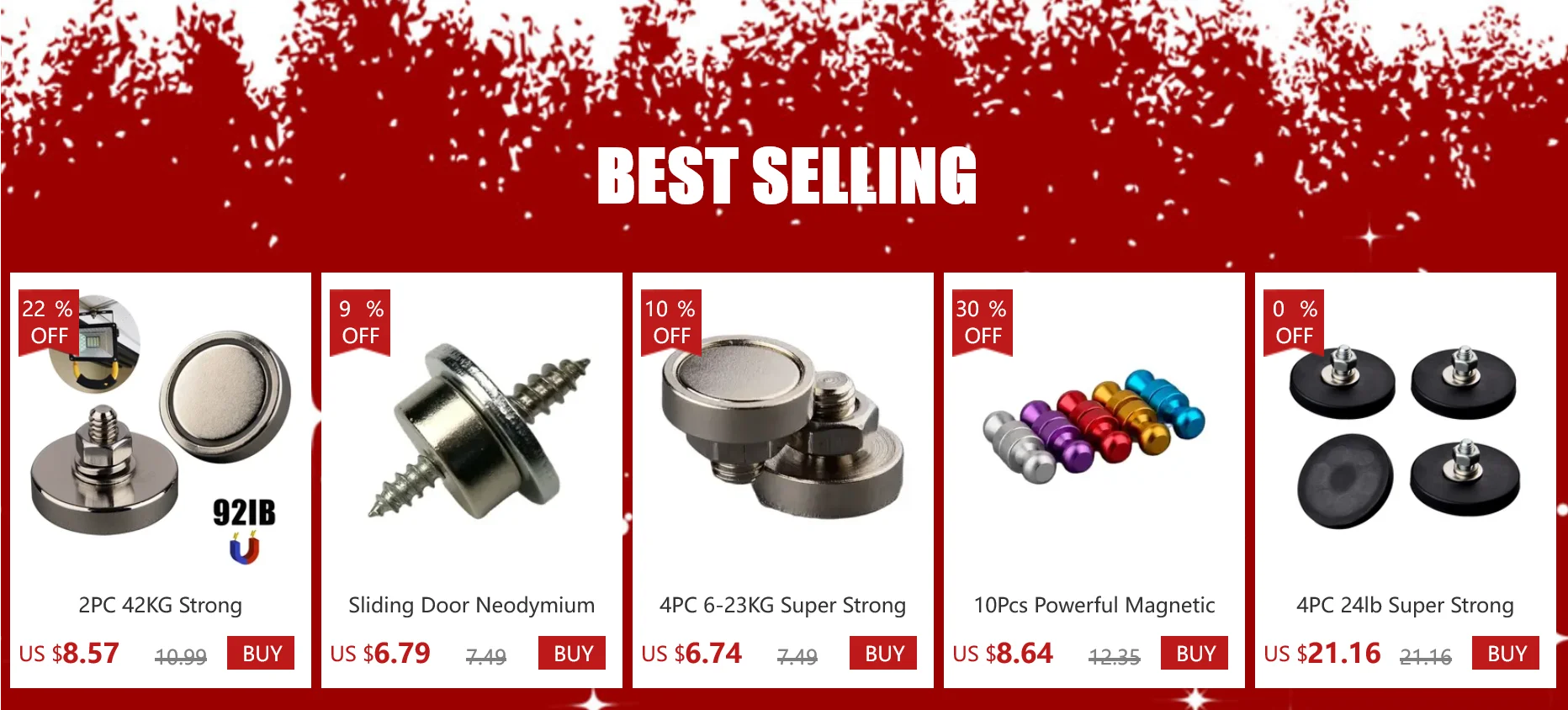 160KG*2 Strong Neodymium Magnet Double Side Search Magnetic Super Power Salvage Fishing Magnet with Searching Rope