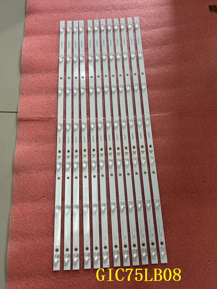 LED Strip for TCL LED75T8200MUS 75EP661 75EP661X1 75P716 75P8M 75EB600 75EB600X2 75S421 75S405 LVU750NDBL 75S425LACA 75S425LBBA