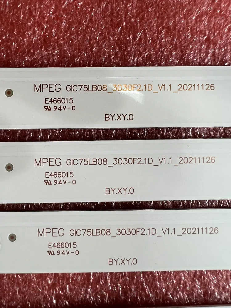 LED Strip for TCL LED75T8200MUS 75EP661 75EP661X1 75P716 75P8M 75EB600 75EB600X2 75S421 75S405 LVU750NDBL 75S425LACA 75S425LBBA
