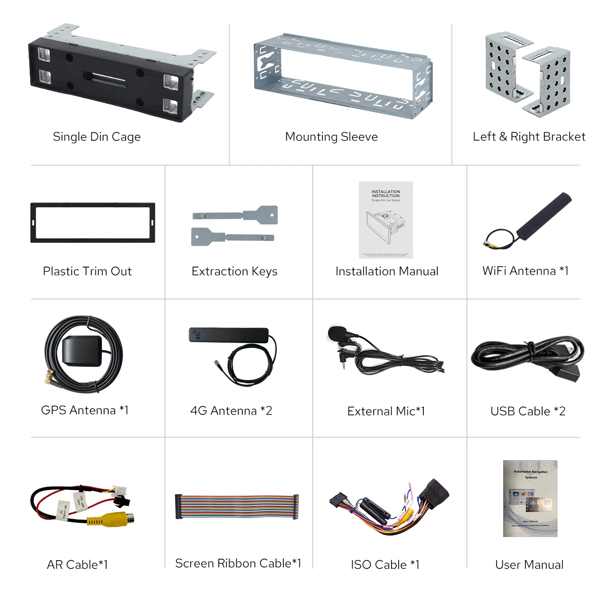 2025 Upgraded Newest Car Radio Stereo Multimedia Player Wireless Android Auto Apple CarPlay Ships from EU/US Warehouse