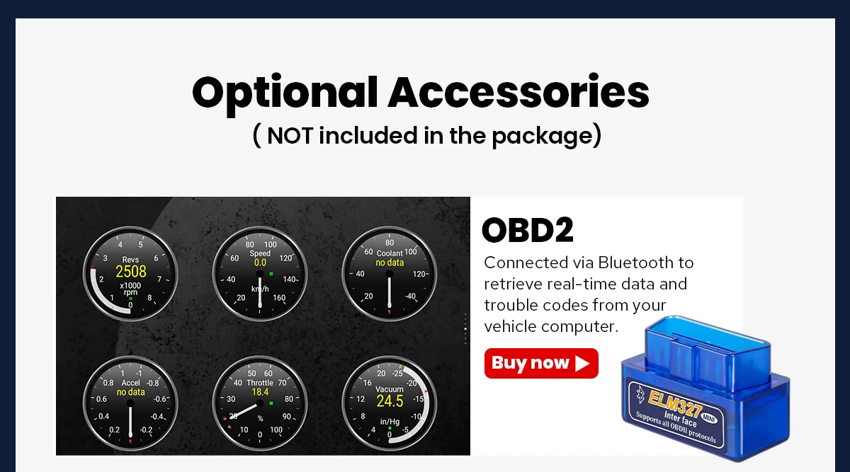2025 Upgraded Newest Car Radio Stereo Multimedia Player Wireless Android Auto Apple CarPlay Ships from EU/US Warehouse