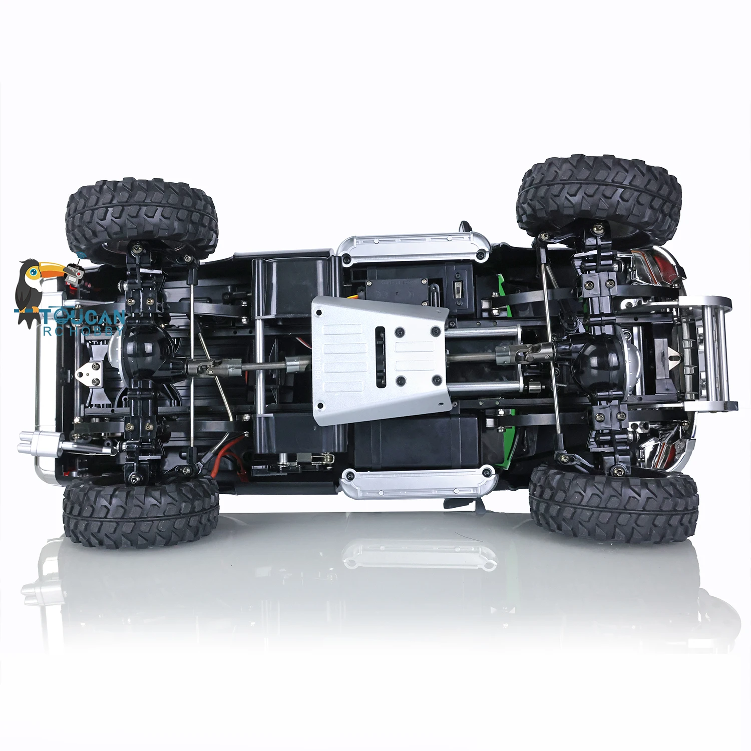 US Stock 1/10 HG P410 4x4 RC Pickup Truck 2.4G Radio Control Rally Crawler Motor ESC High Speed Racing Toy TH16939-SMT5