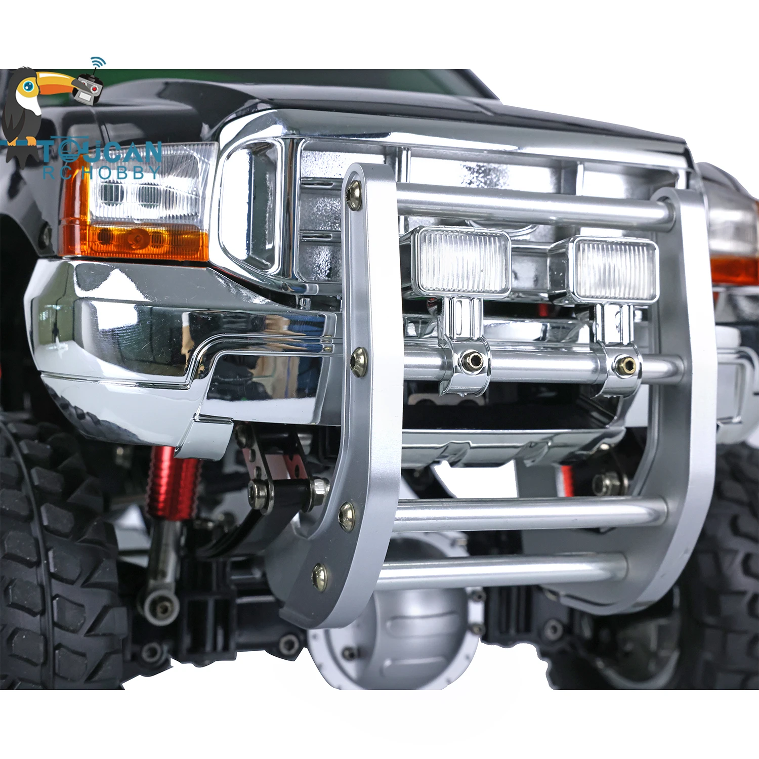 US Stock 1/10 HG P410 4x4 RC Pickup Truck 2.4G Radio Control Rally Crawler Motor ESC High Speed Racing Toy TH16939-SMT5