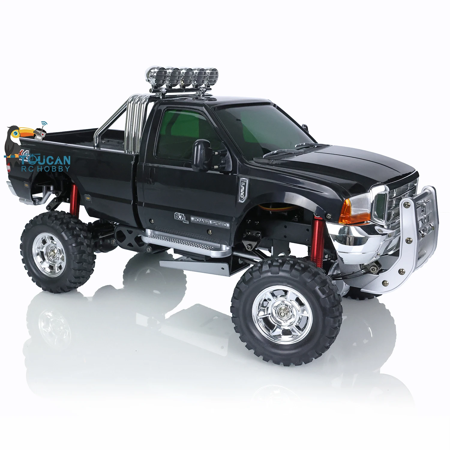 US Stock 1/10 HG P410 4x4 RC Pickup Truck 2.4G Radio Control Rally Crawler Motor ESC High Speed Racing Toy TH16939-SMT5