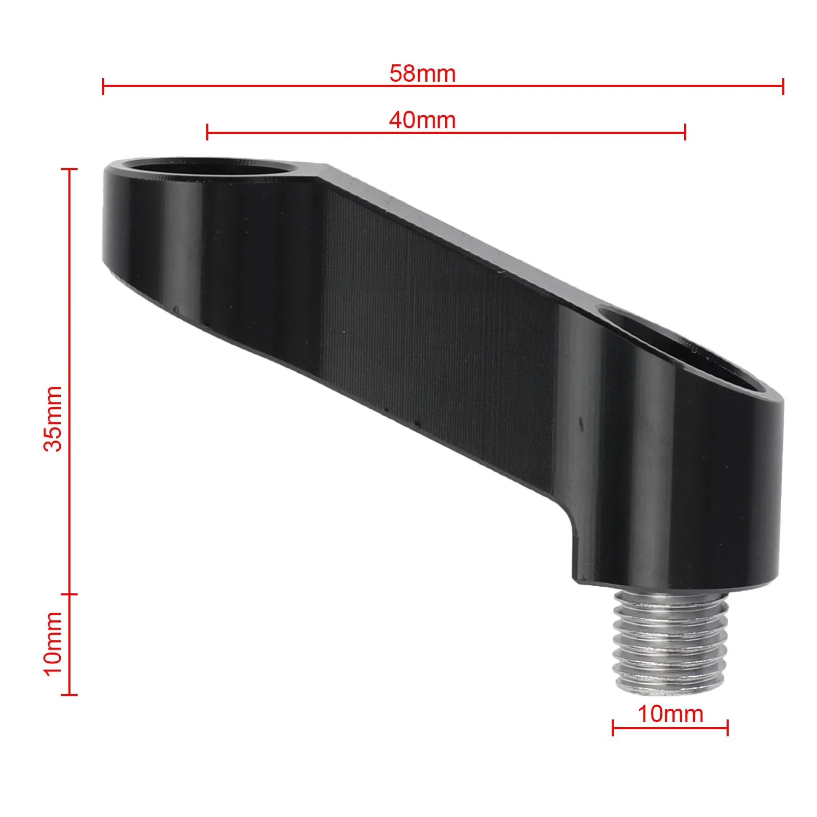 Artudatech 10mm Mirror Extender Riser Extension For Yamaha WR 155 250 R/X WR250F WR450F
