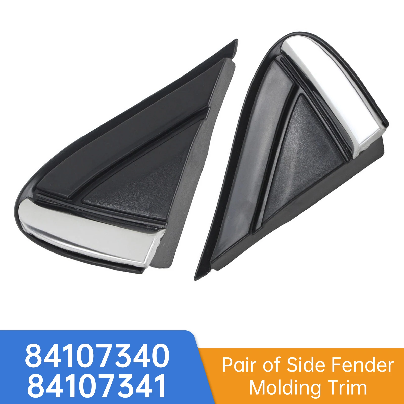 Artudatech Pair of Side Fender Molding Trim for Chevrolet Equinox 18-23 84107340 84107341