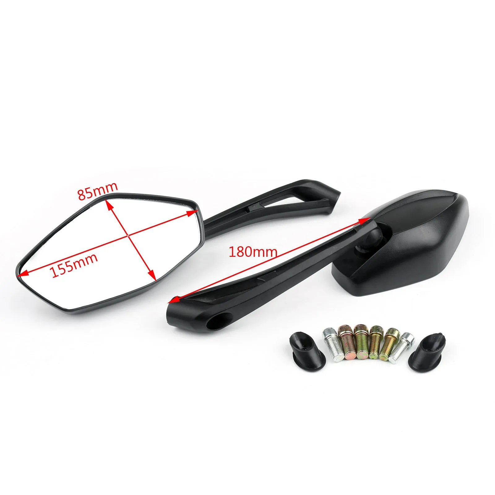 Artudatech Mirror Set For Peugeot Speedfight 3 Speedfight 4 Keeway TX 50 Lexmoto XTRS 125