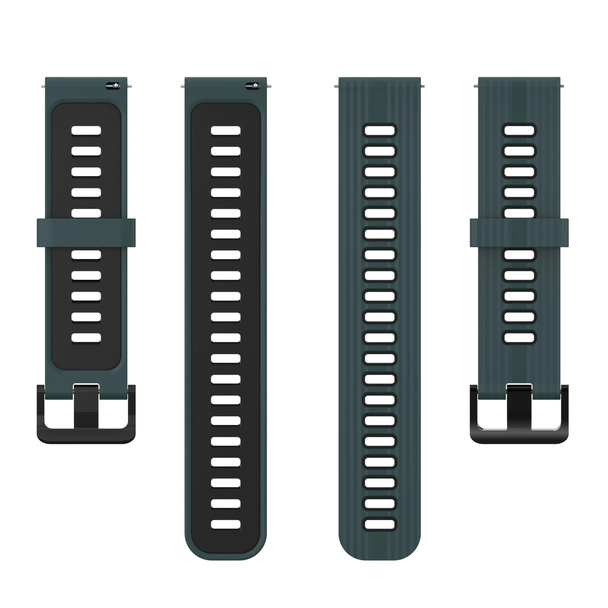 Silicone Band For HUAWEI WATCH GT 3 46mm/GT 2/Pro/Runner Quickfit bracelet Samsung Galaxy Watch 5/pro/4 6 Classic/Active 2 strap