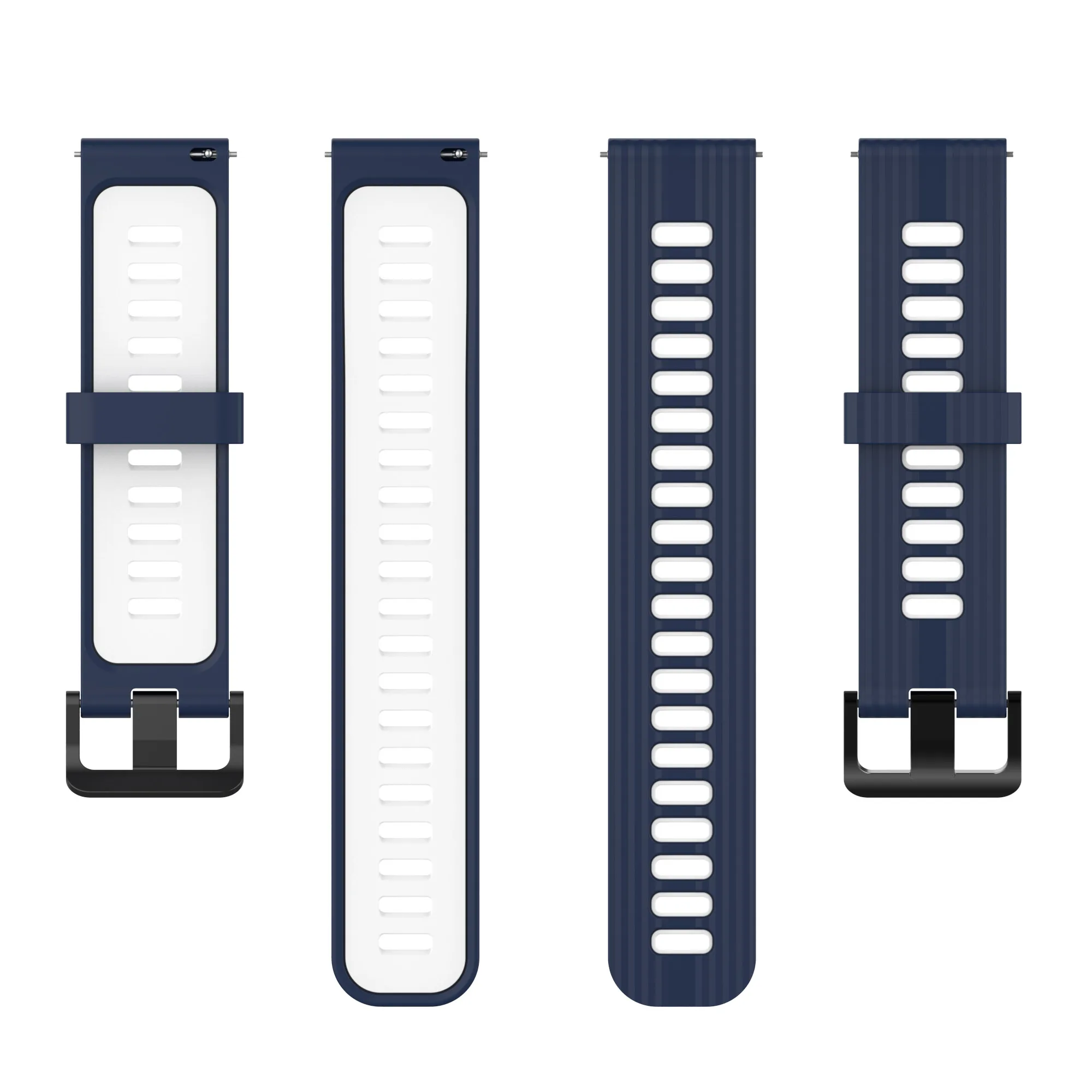 Silicone Band For HUAWEI WATCH GT 3 46mm/GT 2/Pro/Runner Quickfit bracelet Samsung Galaxy Watch 5/pro/4 6 Classic/Active 2 strap