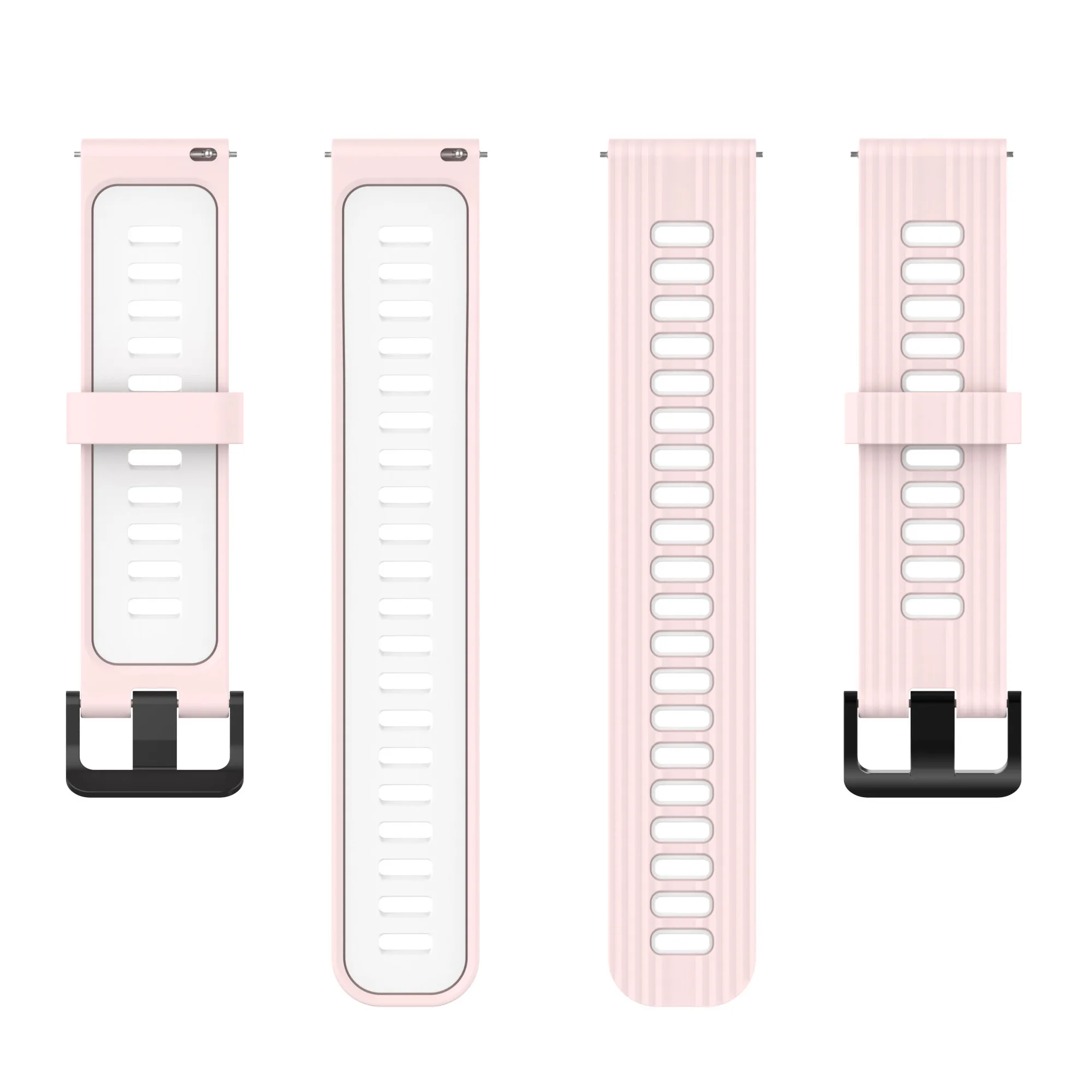 Silicone Band For HUAWEI WATCH GT 3 46mm/GT 2/Pro/Runner Quickfit bracelet Samsung Galaxy Watch 5/pro/4 6 Classic/Active 2 strap