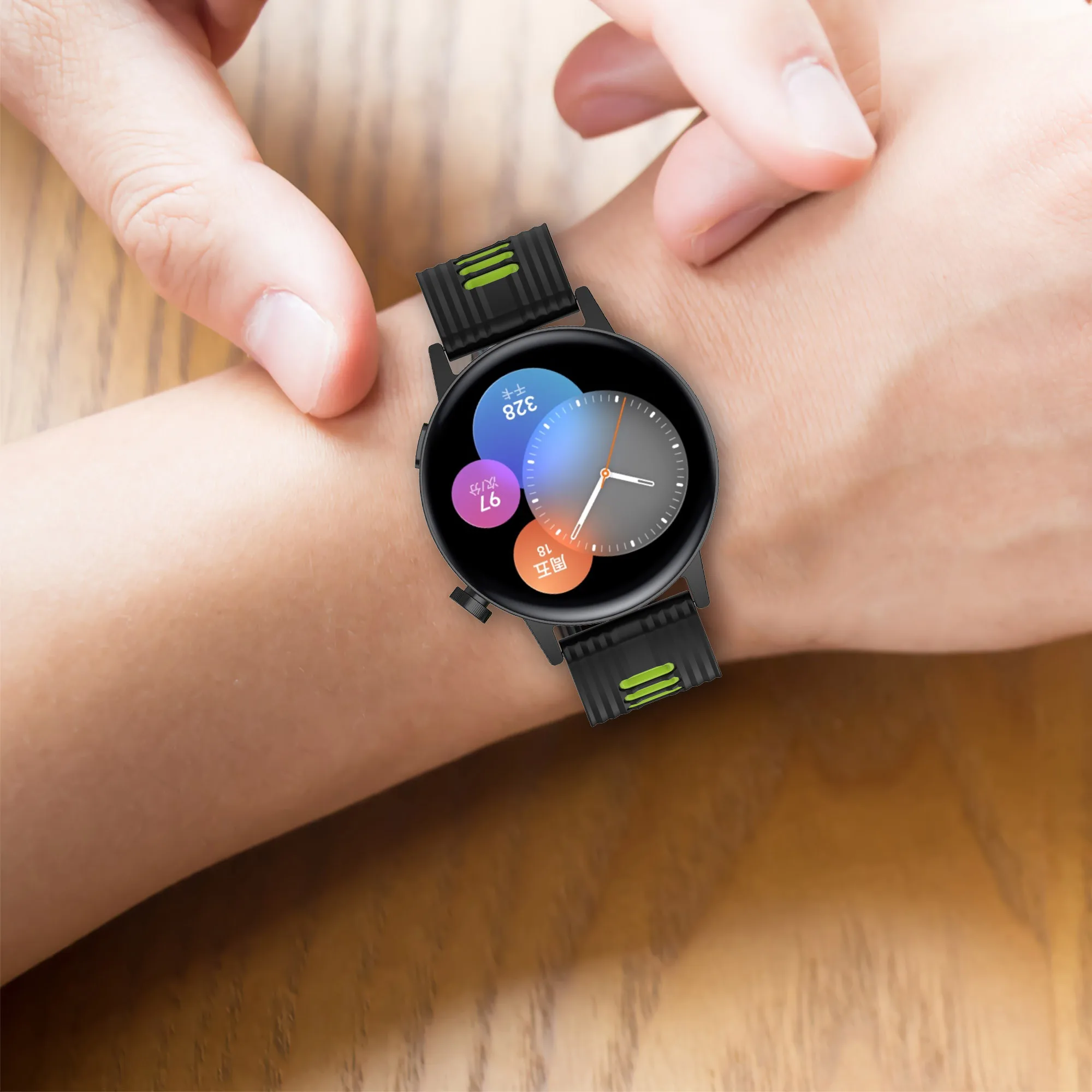 Silicone Band For HUAWEI WATCH GT 3 46mm/GT 2/Pro/Runner Quickfit bracelet Samsung Galaxy Watch 5/pro/4 6 Classic/Active 2 strap