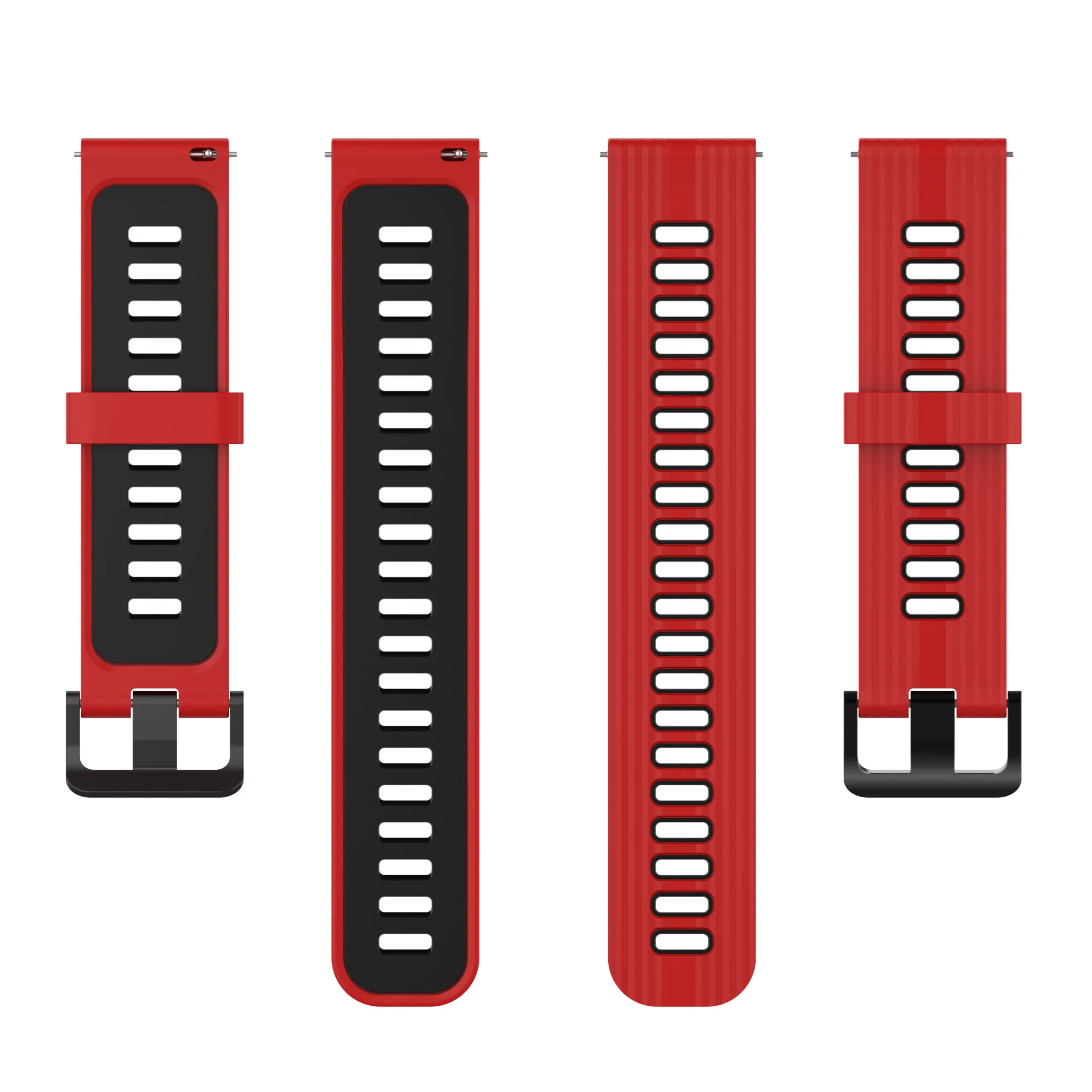 Silicone Band For HUAWEI WATCH GT 3 46mm/GT 2/Pro/Runner Quickfit bracelet Samsung Galaxy Watch 5/pro/4 6 Classic/Active 2 strap