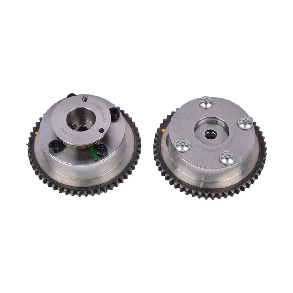 2pcs/set CVVT Intake and Exhaust Camshaft Gear Sprocket 243502E001 243702E000 for Hyundai Kia Elantra Forte Koup 1.8L