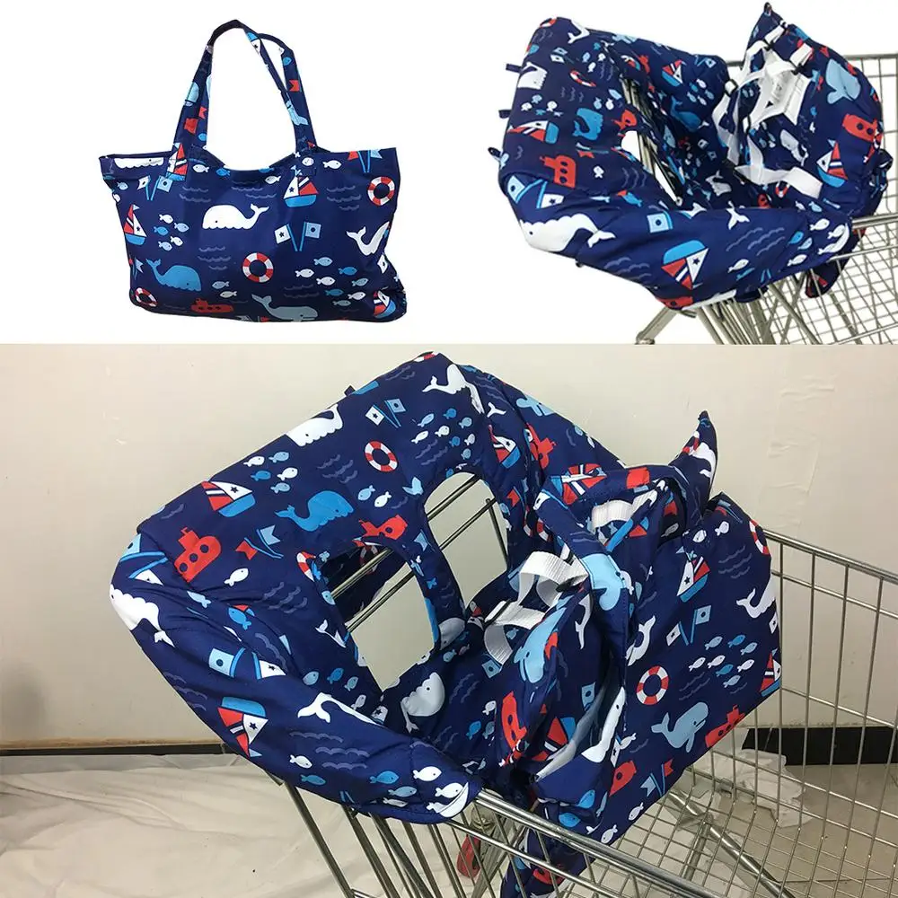 Infant Supermarket Shopping Cart Seat Cushion Chair Cushion Protection Safe Anti-dirty Cover Portable Traveling Seat Cushion