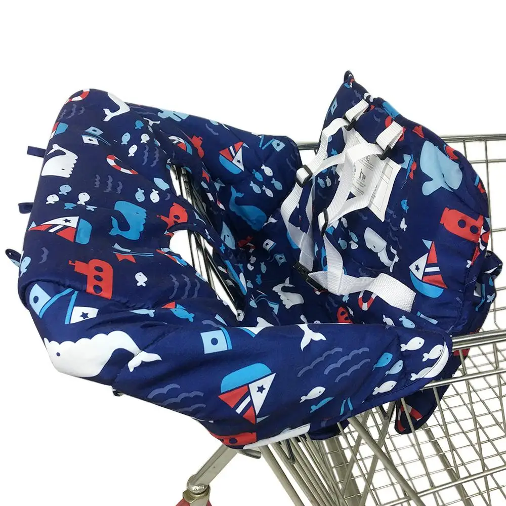 Infant Supermarket Shopping Cart Seat Cushion Chair Cushion Protection Safe Anti-dirty Cover Portable Traveling Seat Cushion