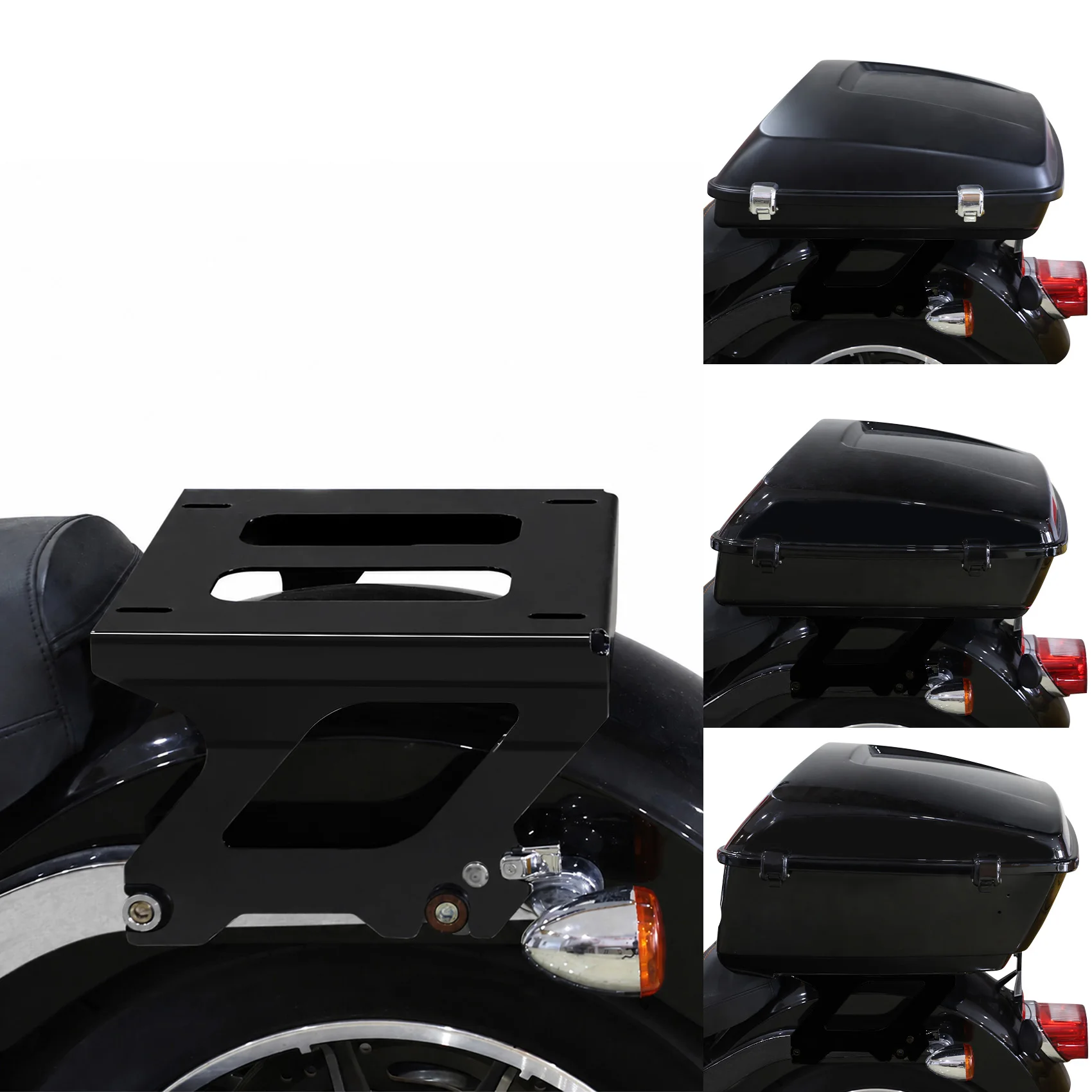 Solo Luggage Mount Rack For Harley Low Rider S FXLRS 2020-2024 ST FXLRST 2022-2024 Sport Glide FLSB 2018-2021 Motorcycle