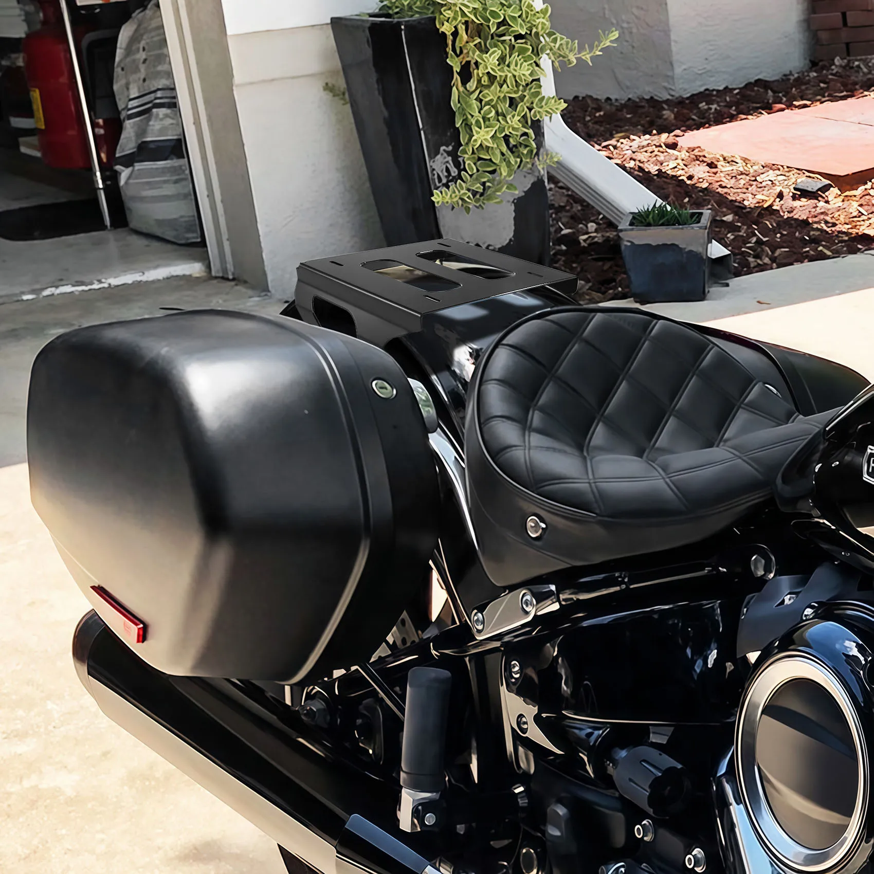 Solo Luggage Mount Rack For Harley Low Rider S FXLRS 2020-2024 ST FXLRST 2022-2024 Sport Glide FLSB 2018-2021 Motorcycle