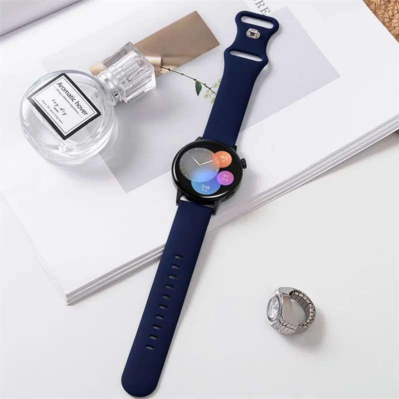 Sport band For Samsung Galaxy watch 6/5/pro/4/Active2 20mm silicone Huawei gt 2-3 bracelet galaxy watch 6 Classic 47/43mm strap