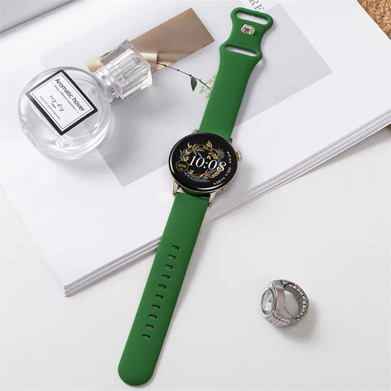 Sport band For Samsung Galaxy watch 6/5/pro/4/Active2 20mm silicone Huawei gt 2-3 bracelet galaxy watch 6 Classic 47/43mm strap