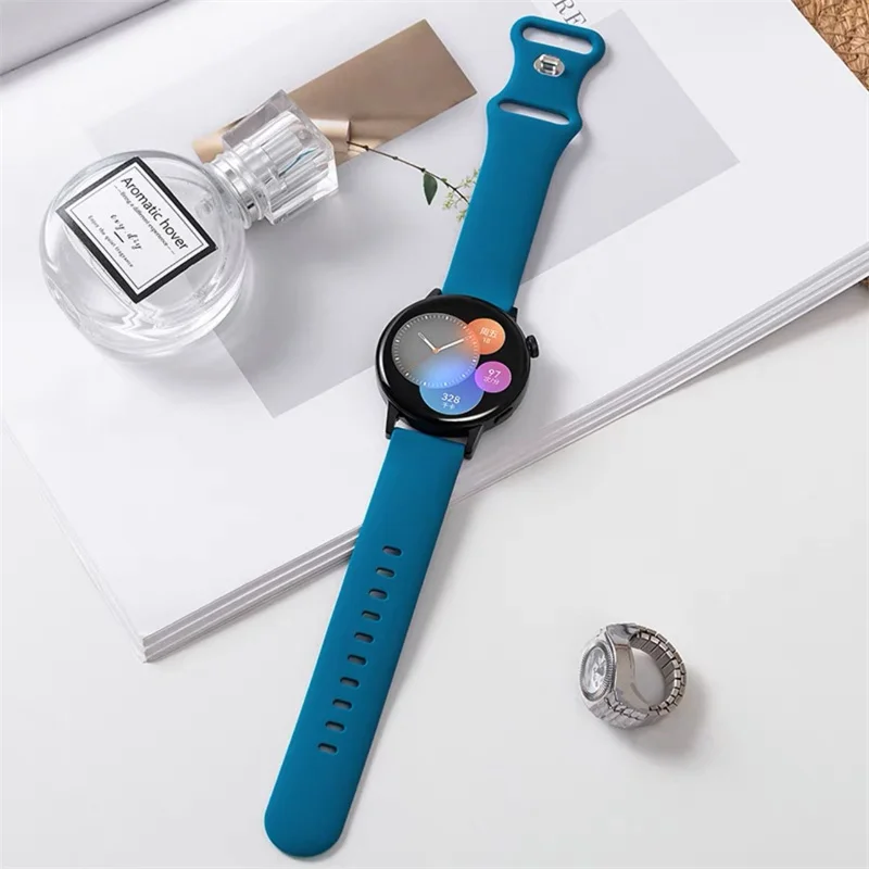 Sport band For Samsung Galaxy watch 6/5/pro/4/Active2 20mm silicone Huawei gt 2-3 bracelet galaxy watch 6 Classic 47/43mm strap