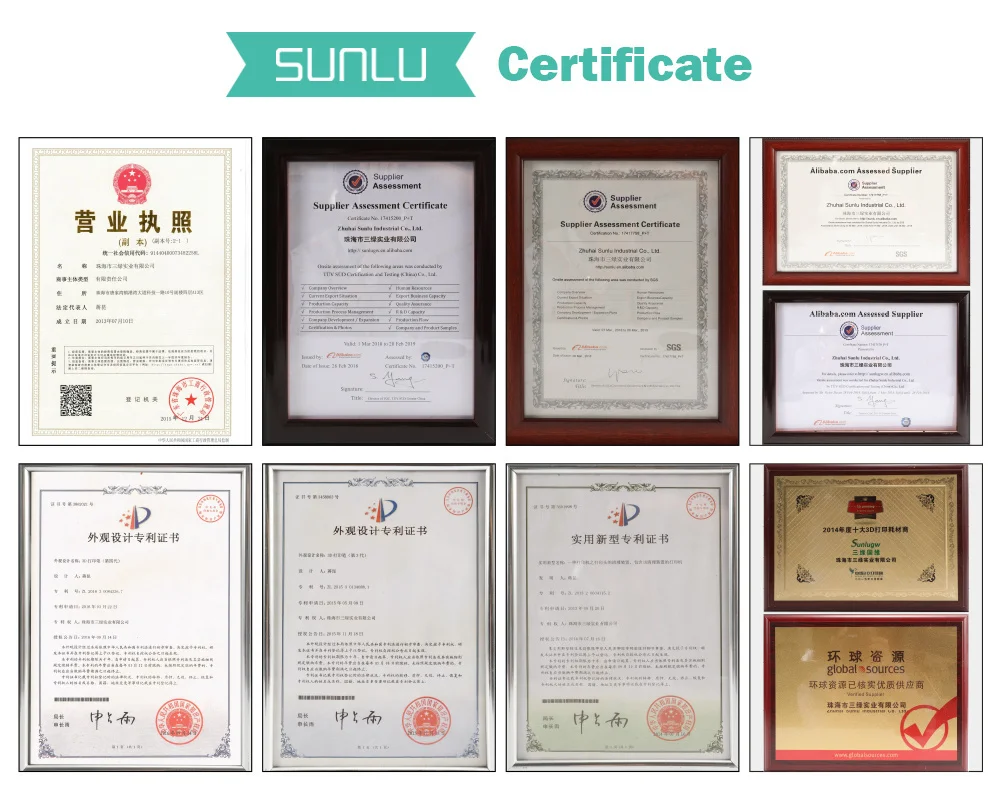 SUNLU UV Resin Photopolymer Resin 1kg Resin Standard 3D Printer Photopolymer Resin LCD 3D Printing 405nm UV Curing